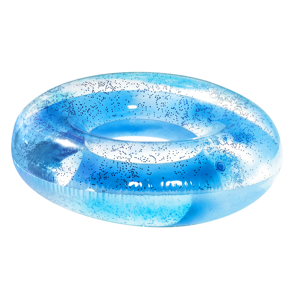 Ciambella gonfiabile con glitter