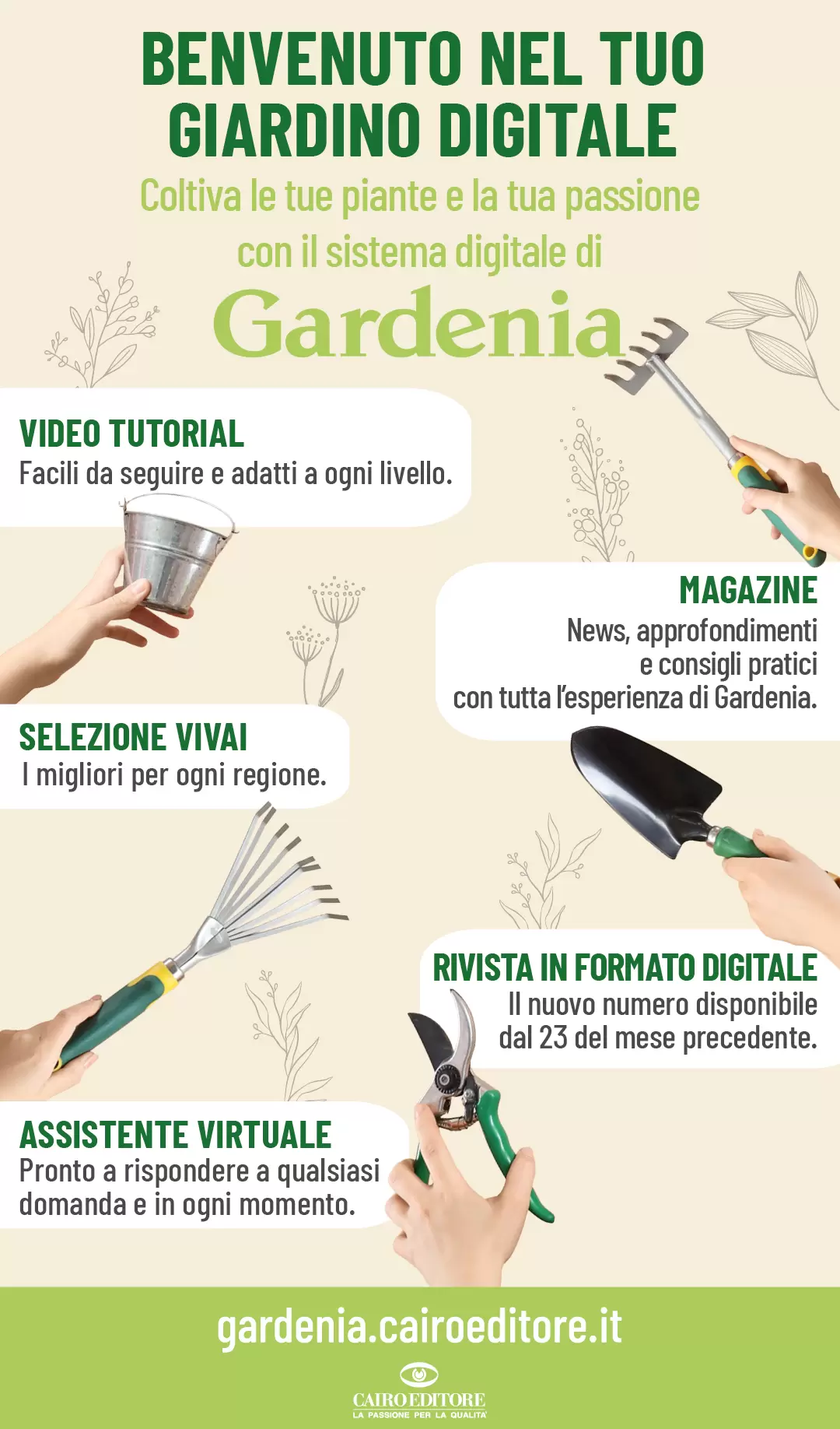 BENVENUTO NEL TUO GIARDINO DIGITALE