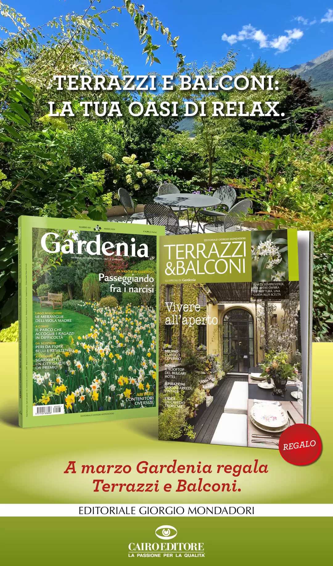 TERRAZZI E BALCONI: LA TUA OASI DI RELAX.