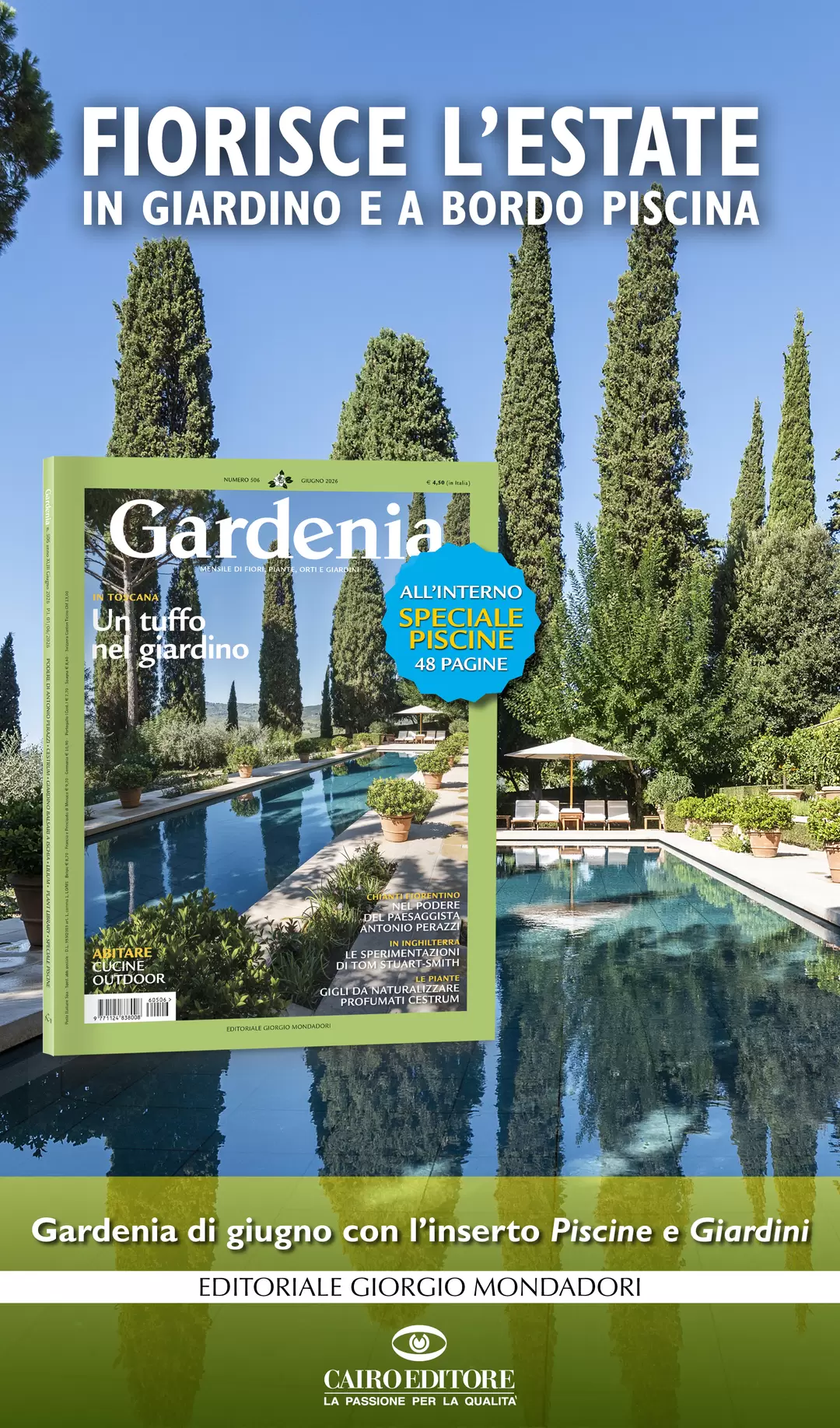 FIORISCE L’ESTATE IN GIARDINO E A BORDO PISCINA