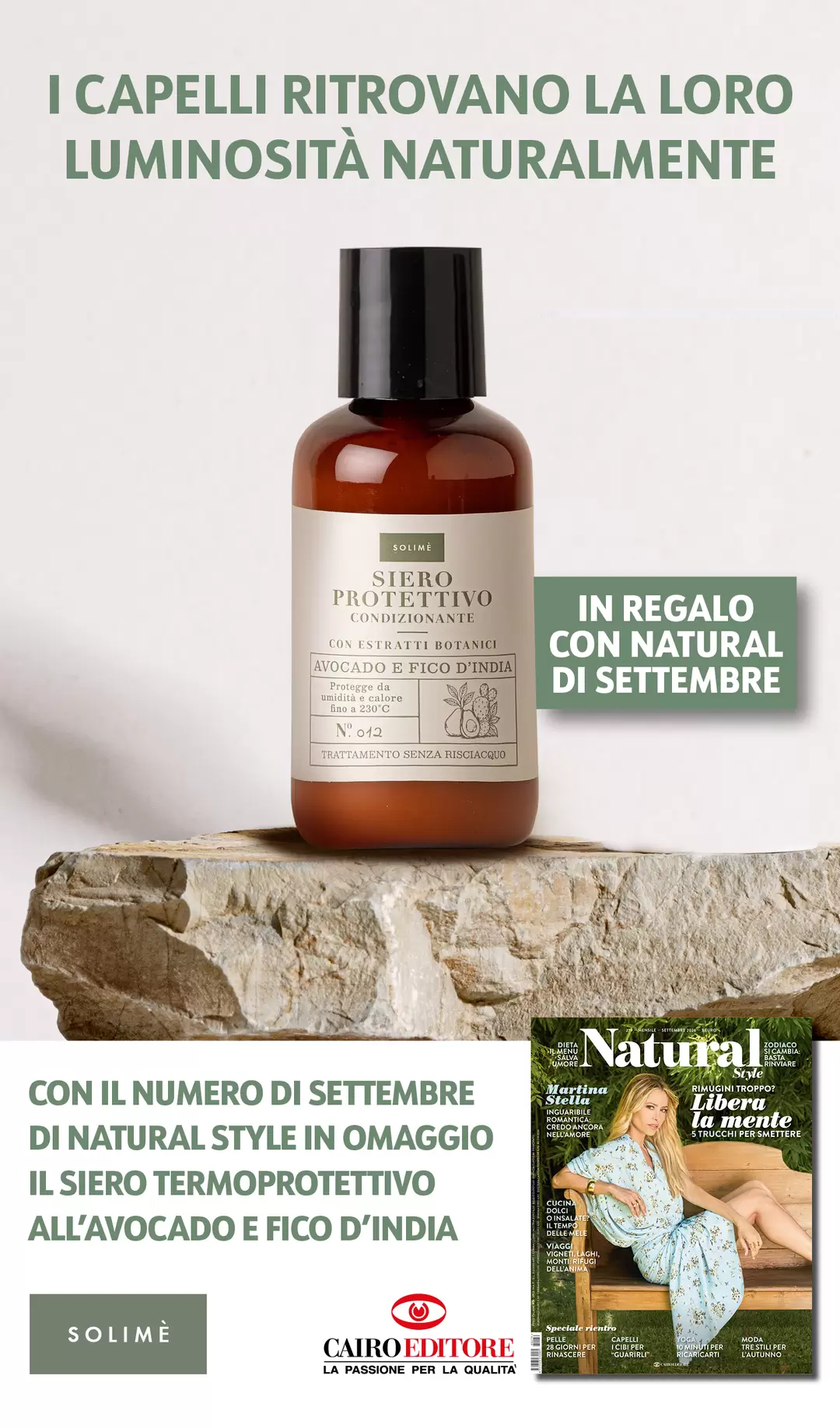 I CAPELLI RITROVANO LA LORO LUMINOSITÀ NATURALMENTE